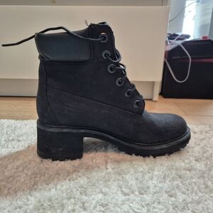 Timberland Women's Black Combat Boots
